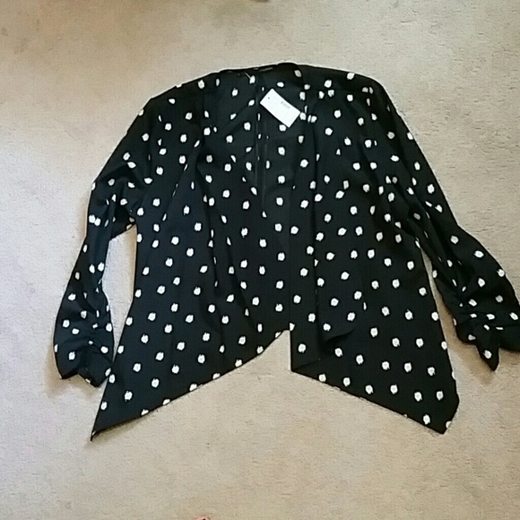 Silk blazer