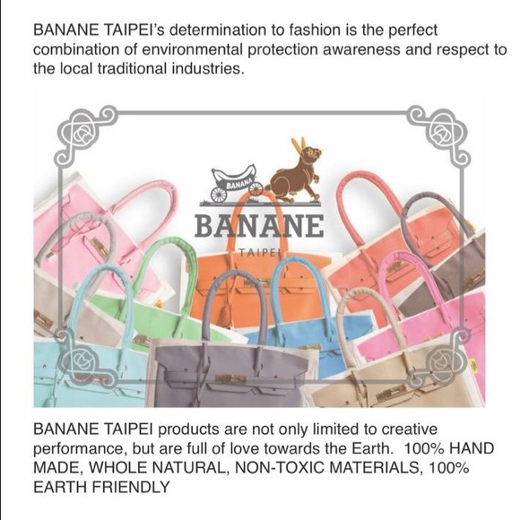100% authentic Banane Taipei canvas tote bag - Picture 4 of 7