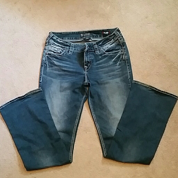 Silver jeans
