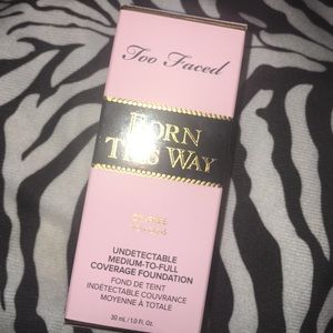Brand new too faced born this way foundation!