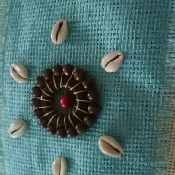 SASHA NEW YORK BURLAP TOTE BAG - Picture 2 of 3