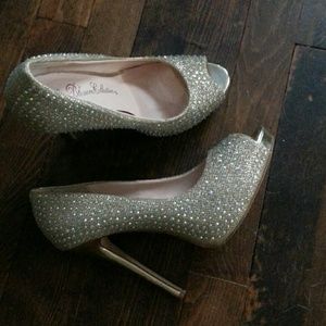 GORGEOUS rhinestone heels