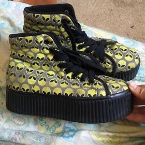 Jeffrey Campbell platform sneakers