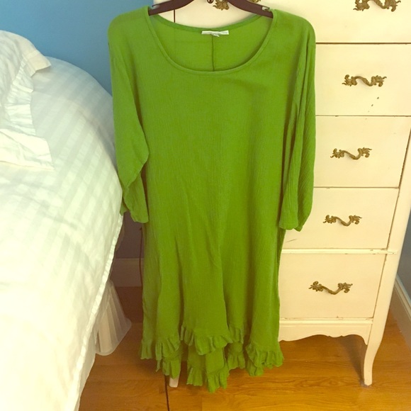 Bryn walker green dress