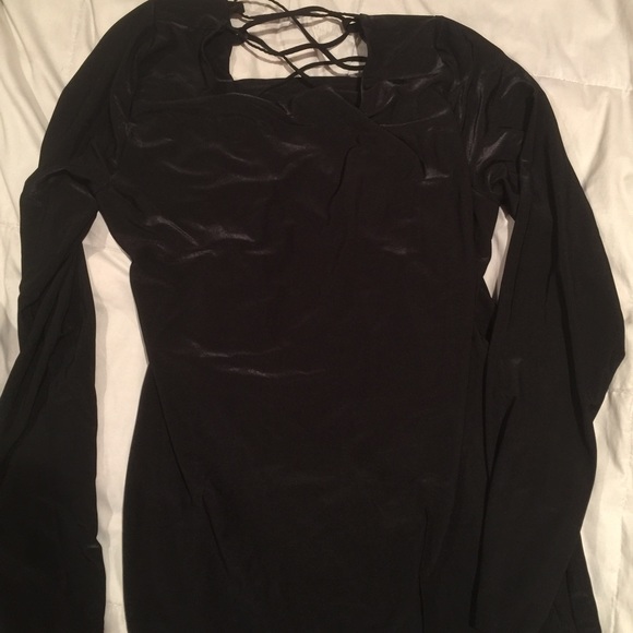 Missguided open back bodycon