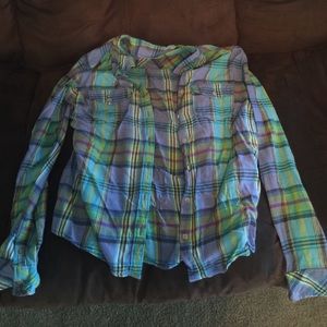 plaid long sleeve