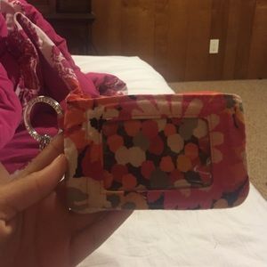 Vera Bradley wallet with lanyard!!!