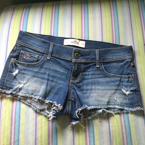 Hollister jean shorts