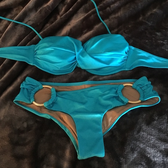 Victoria Secret Teal Bikini set