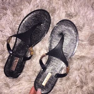 Aldo sandals black. ** Only worn once