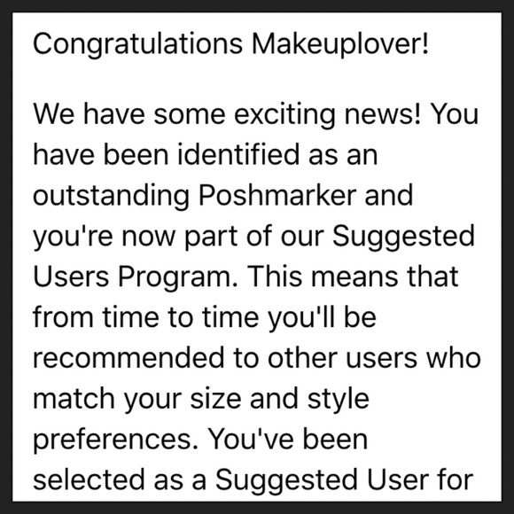 🎉I'm a Suggested User🎉