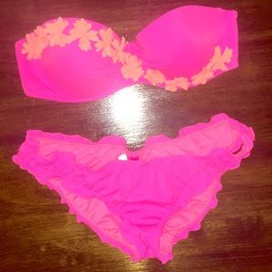 Victoria's Secret hot pink bikini