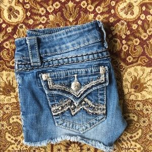 Miss Me Jean Shorts! Size 24 Womens