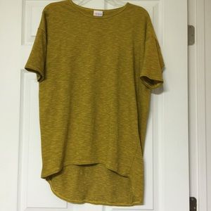 LuLaRoe Irma- size XXS- popular mustard with black