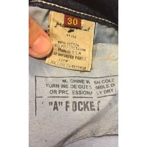 7 For All Mankind Jeans - 7 for all mankind jeans. "A" pocket. Size 30 7 For All Mankind Jeans - 7 for all mankind jeans. "A" pocket. Size 30