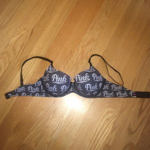 Pink bra