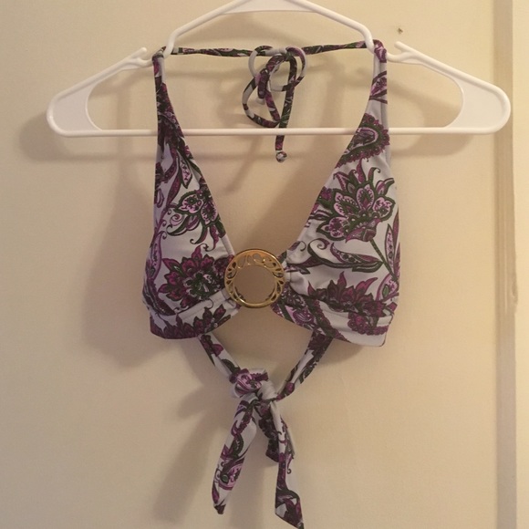 Mossimo paisley bikini top