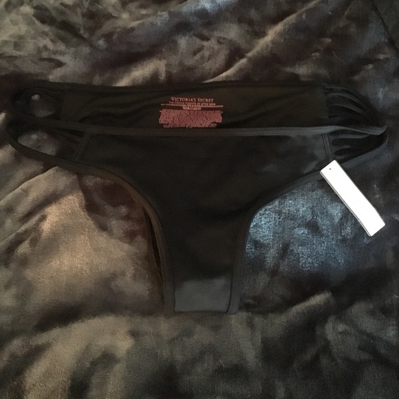 Victoria secret black cheeky bottoms