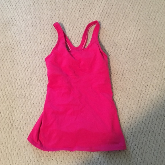Lululemon Pink Workout Tank