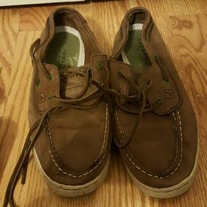 Tan Sperry Casual Shoes