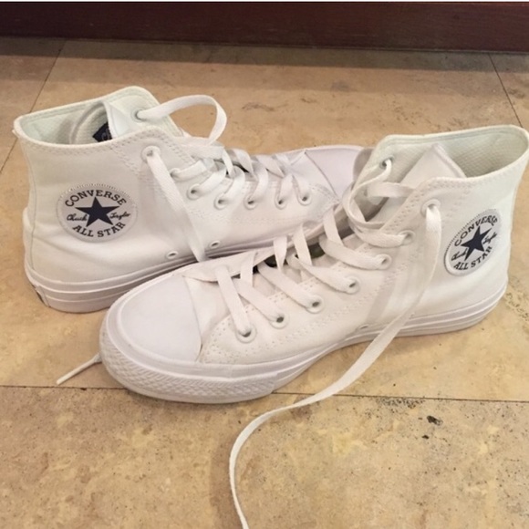 White high top converse