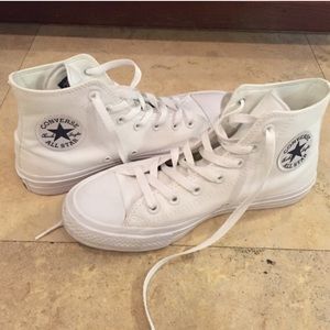 White high top converse
