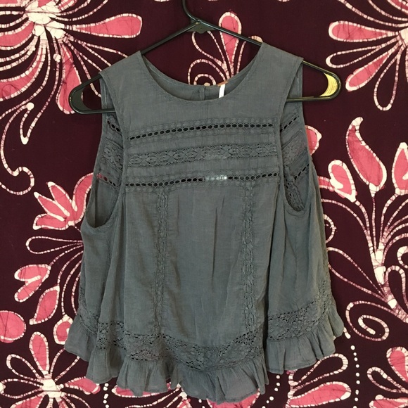 Open Back Free People Top