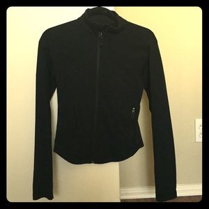 Black Lululemon Work Out Jacket