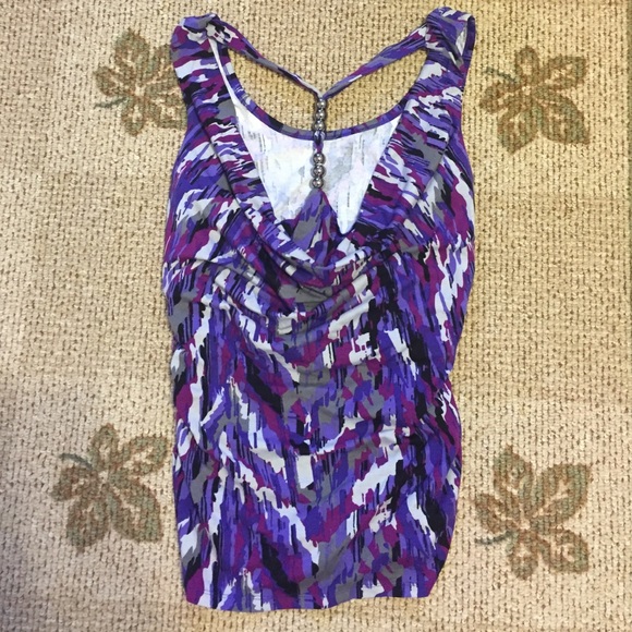 Kenneth Cole Reaction Tank Top with awesome back! - Picture 2 of 4