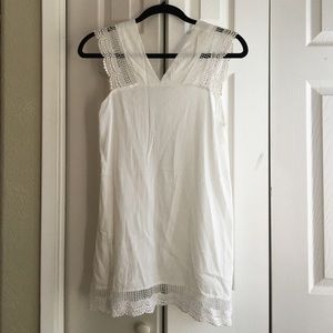 NWT Urban Outfitters White Lace Trim Tank!