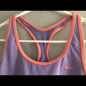 BOGO!!!😬Nike drifit tank xl purple and pink.