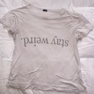 brandy melville crop top