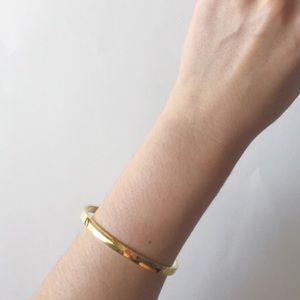 KATE SPADE Gold Idiom Bracelet