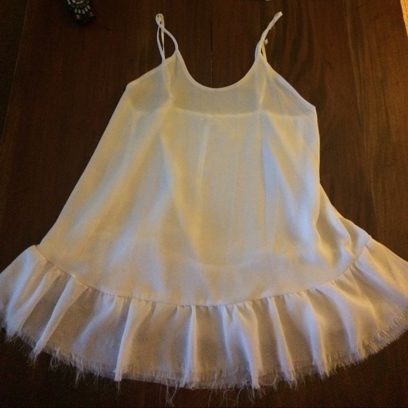 Nasty Gal (Cotton Candy) white dress