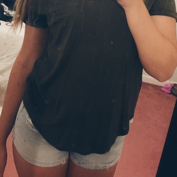 Olive green Tee