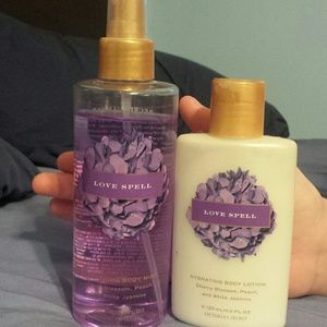 Love Spell. Perfume & Lotion