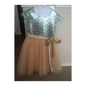 Flower girl or party  dress for 7 year old
