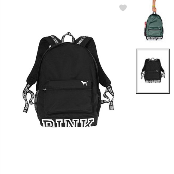 Victoria's Secret PINK Black backpack