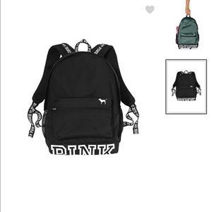 Victoria's Secret PINK Black backpack