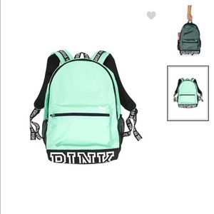 Victoria's Secret Pink Mint Backpack