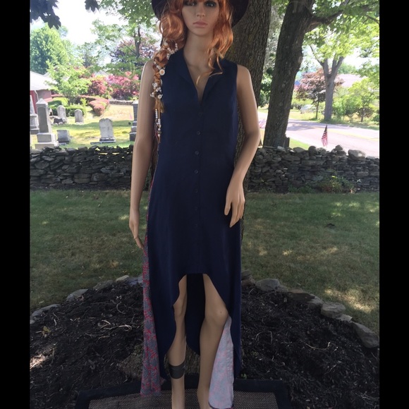 Navy Structured Sheath