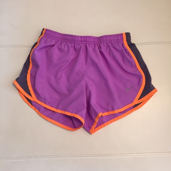 NIKE KIDS purple athletic shorts - Picture 1 of 2