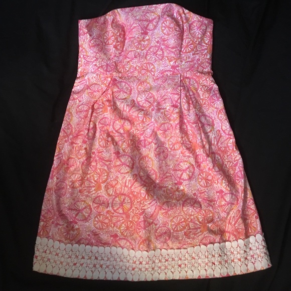 Strapless Lilly Pulitzer dress