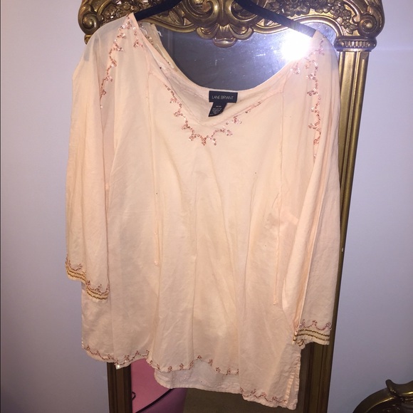 Orange Swim suit cover up