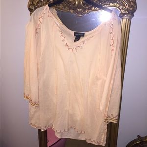 Orange Swim suit cover up