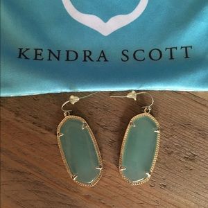 Kendra Scott Elle Mint Colored Earrings
