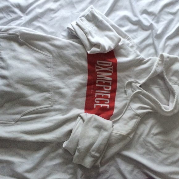 🚫SOLD🚫Dimepiece White Hoodie - Picture 2 of 4