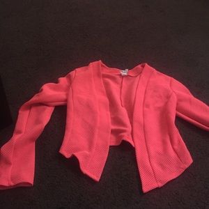 Pink blazer