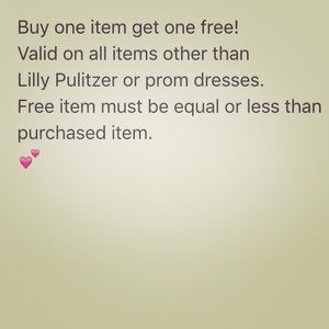 CLOSET CLEANOUT B1G1 free!