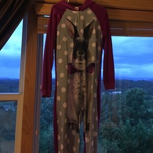 Rabbit adult onesie! Adorable and hilarious!